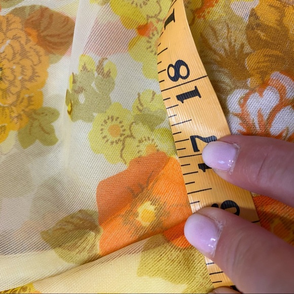 60/70’s Butterfly sleeve maxi dress - Picture 11 of 13